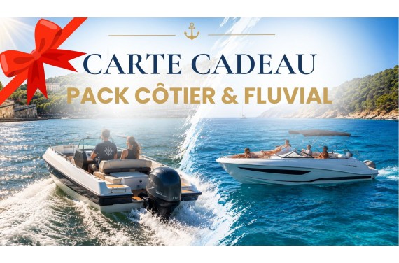 Permis côtier + fluvial LYON - Carte cadeau à imprimer 279€ ( Places limitées)