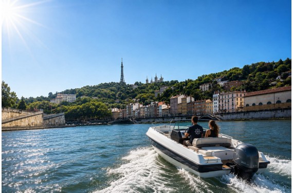 PERMIS BATEAU FLUVIAL LYON 239&euro; - (Places limit&eacute;es)