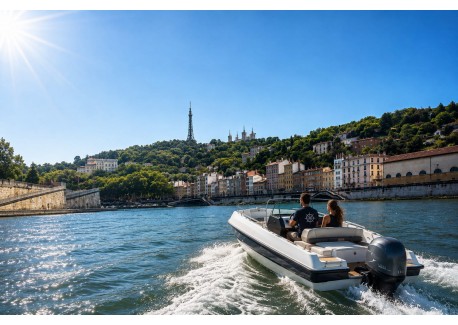 PERMIS BATEAU FLUVIAL LYON 239€ - (Places limitées)